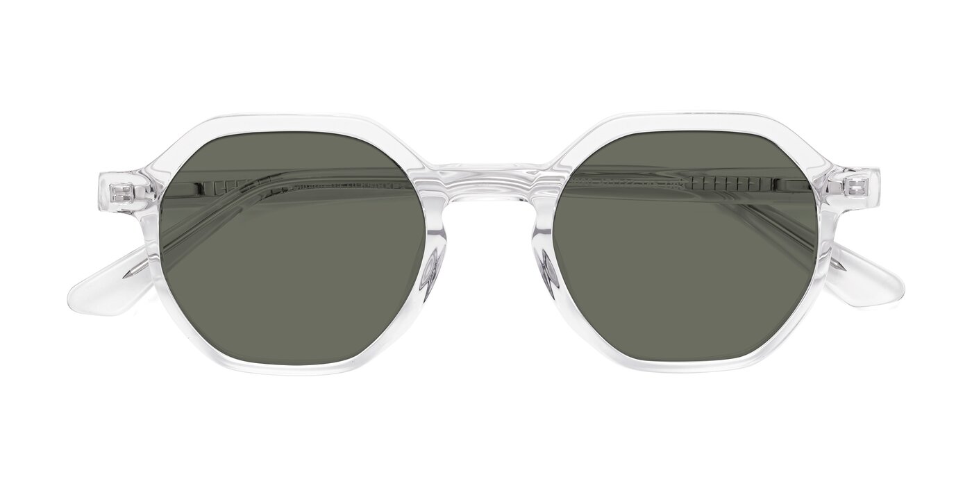 Lucian - Clear Polarized Sunglasses