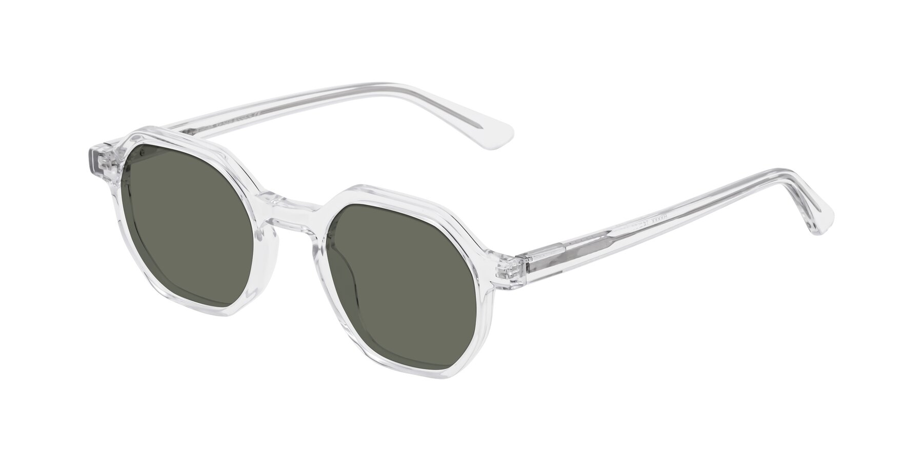 Angle of Lucian in Clear with Gray Polarized Lenses