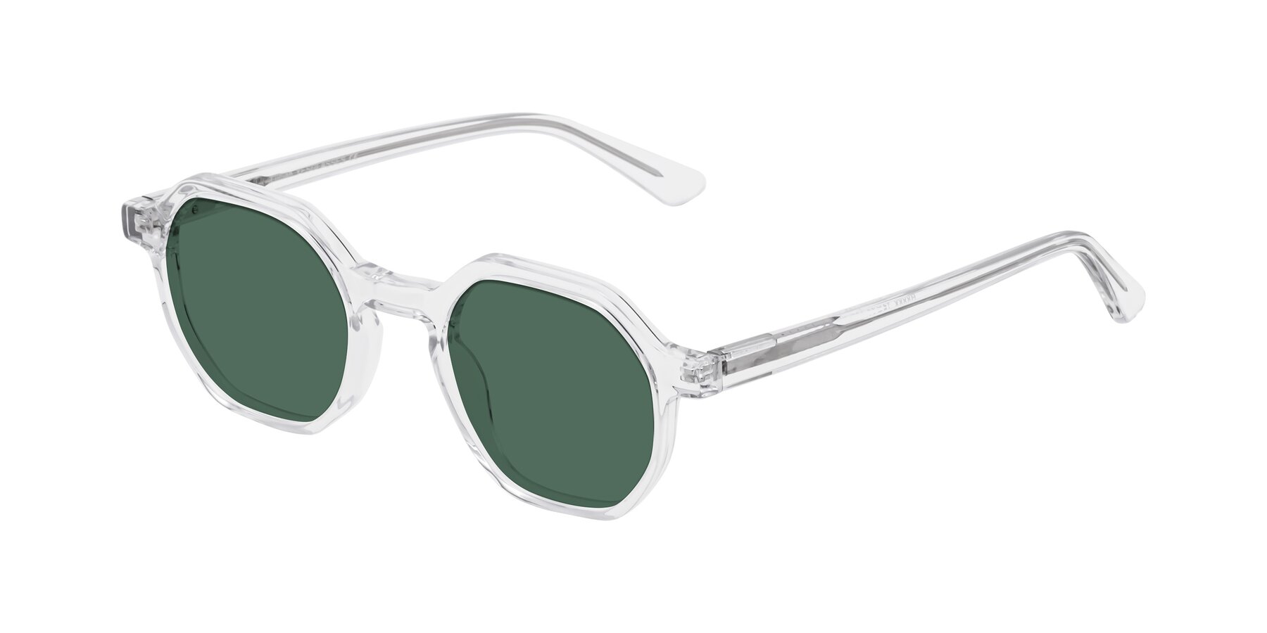 Angle of Lucian in Clear with Green Polarized Lenses