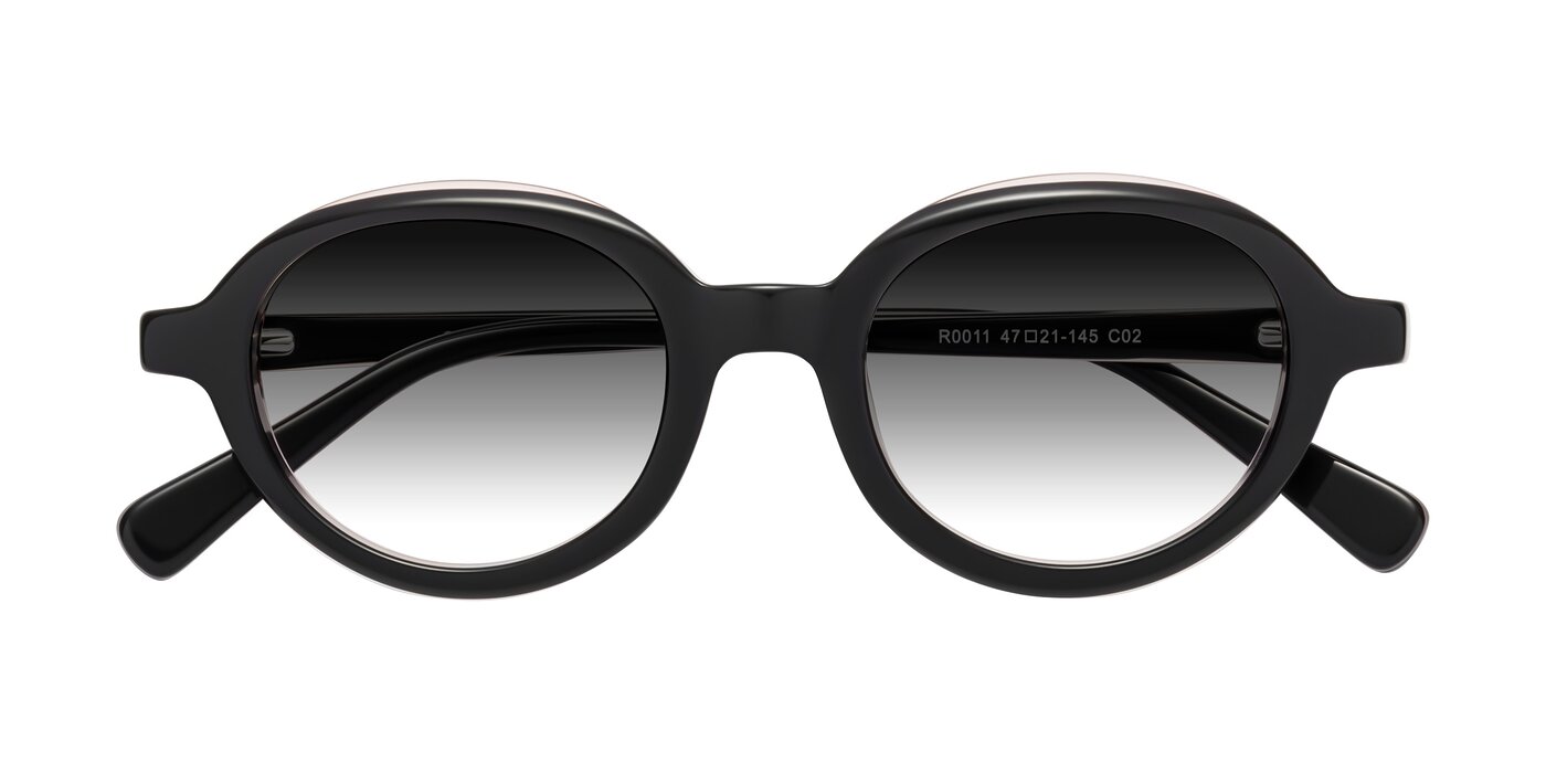 Seed - Black/Light Pink Gradient Sunglasses