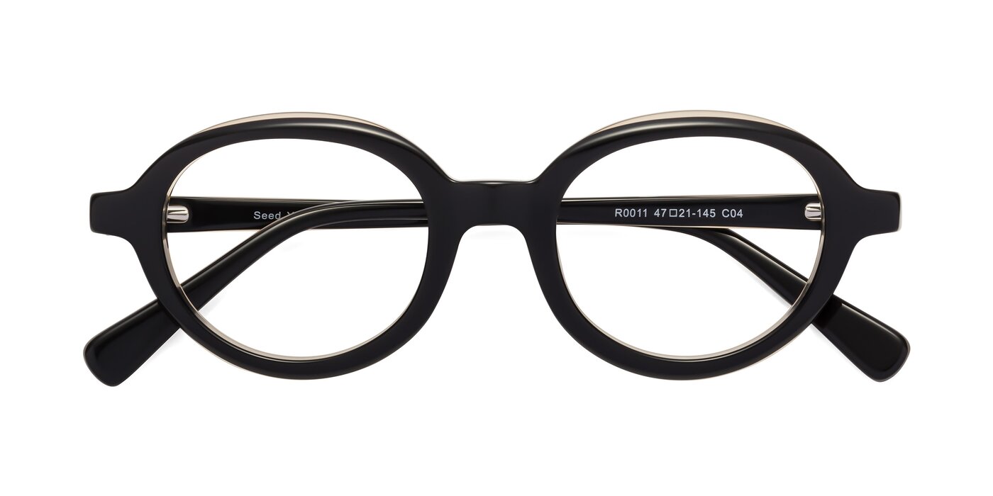 Seed - Black / Light Brown Eyeglasses