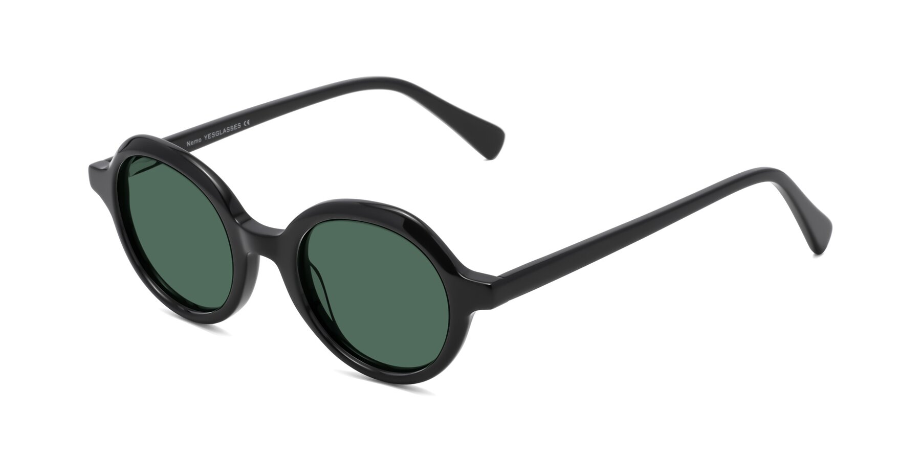 Angle of Nemo in Black with Green Polarized Lenses