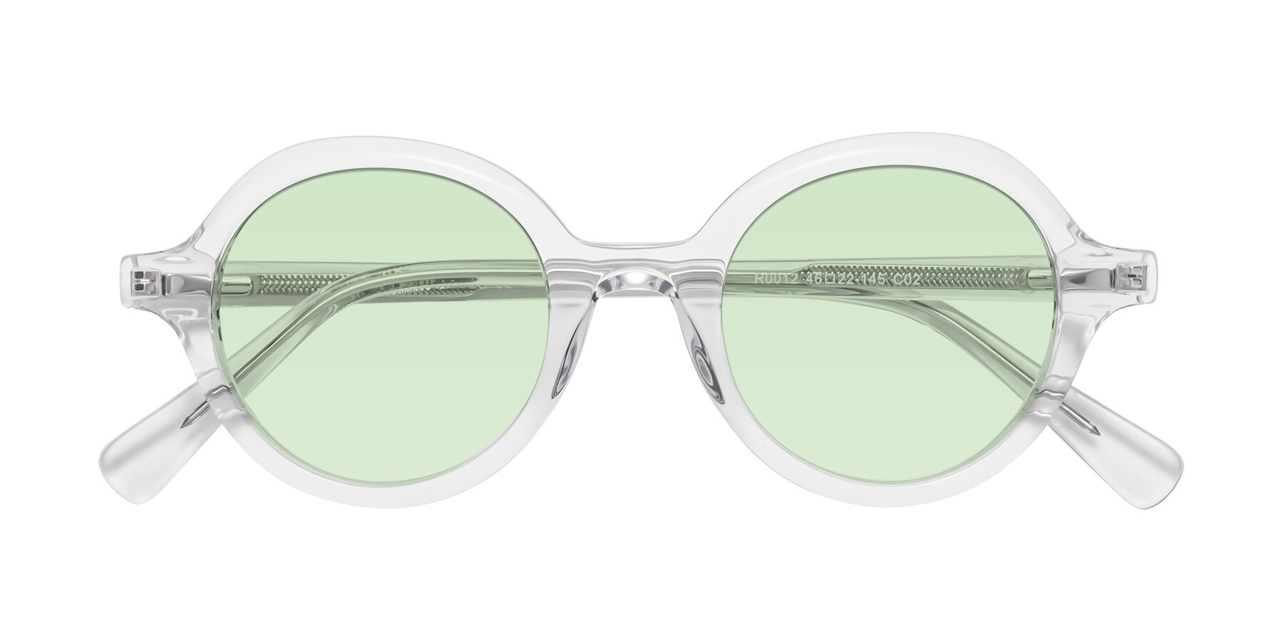 Folded Front of Nemo in Clear with Light Green Tinted Lenses