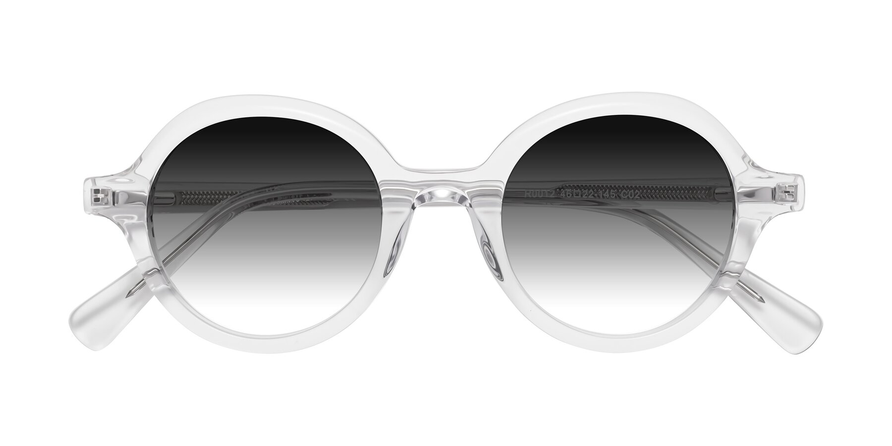 Folded Front of Nemo in Clear with Gray Gradient Lenses