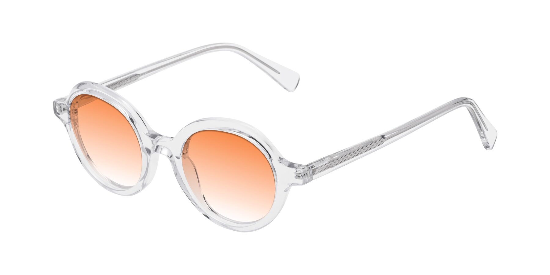 Angle of Nemo in Clear with Orange Gradient Lenses