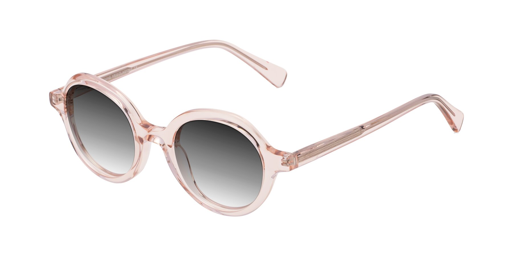 Angle of Nemo in Light Pink with Gray Gradient Lenses