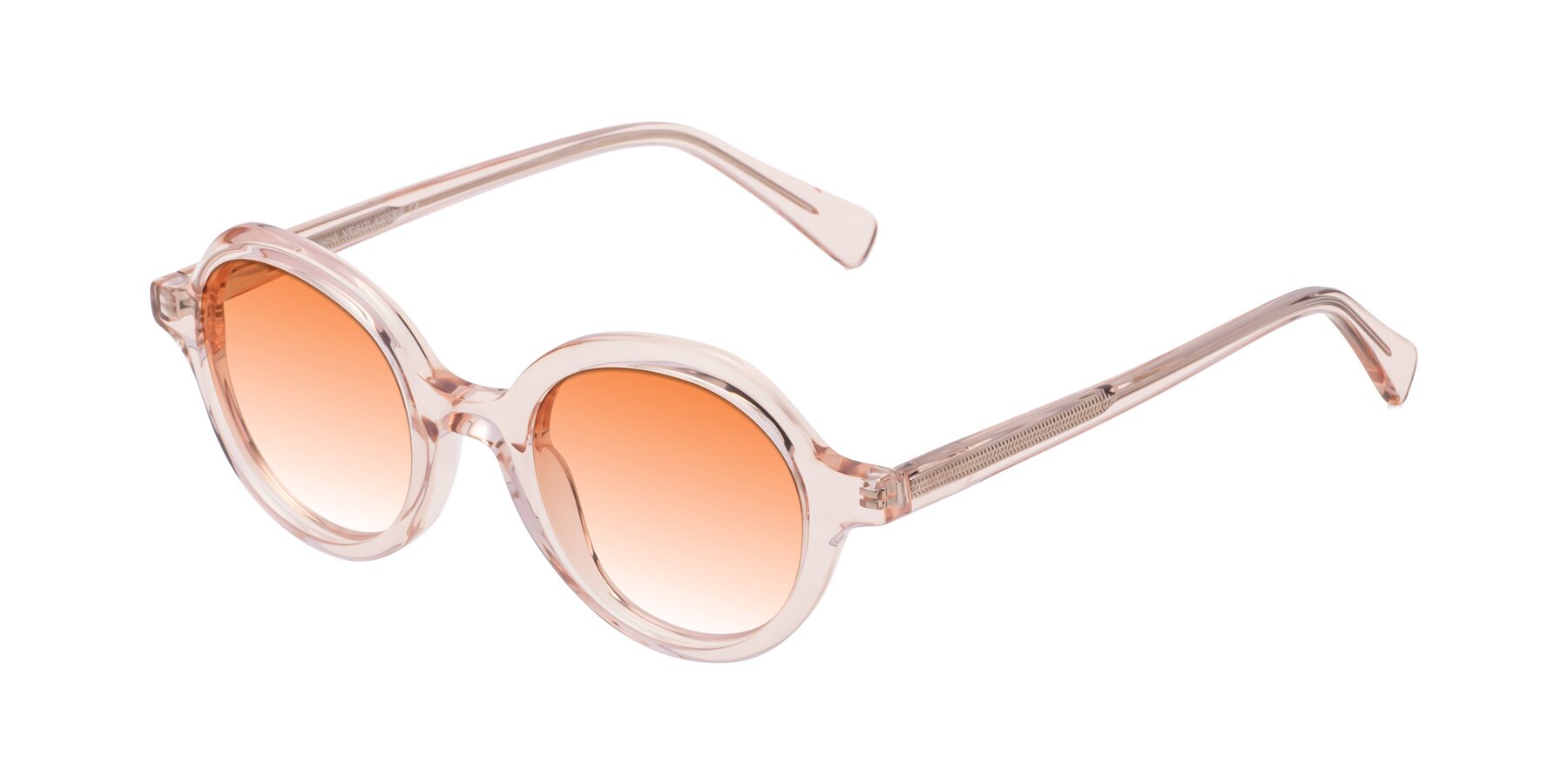 Angle of Nemo in Light Pink with Orange Gradient Lenses