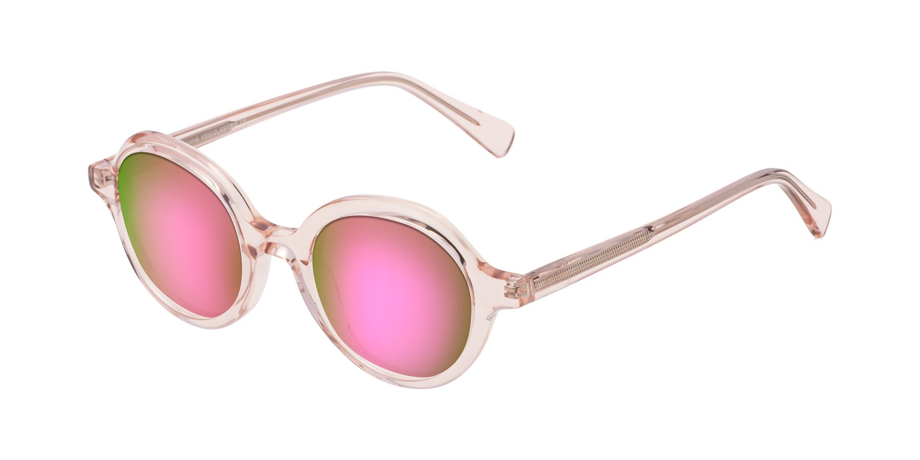 Angle of Nemo in Light Pink with Pink Mirrored Lenses