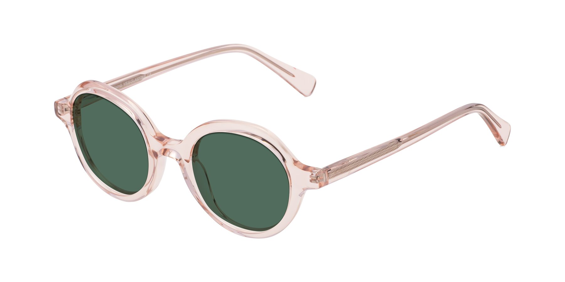 Angle of Nemo in Light Pink with Green Polarized Lenses