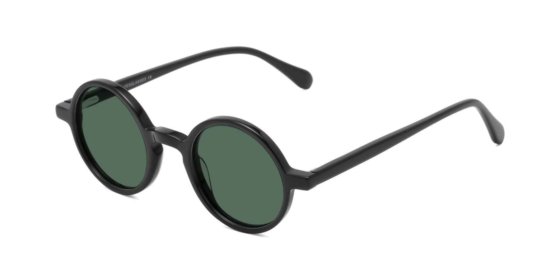 Angle of Juno in Black with Green Polarized Lenses