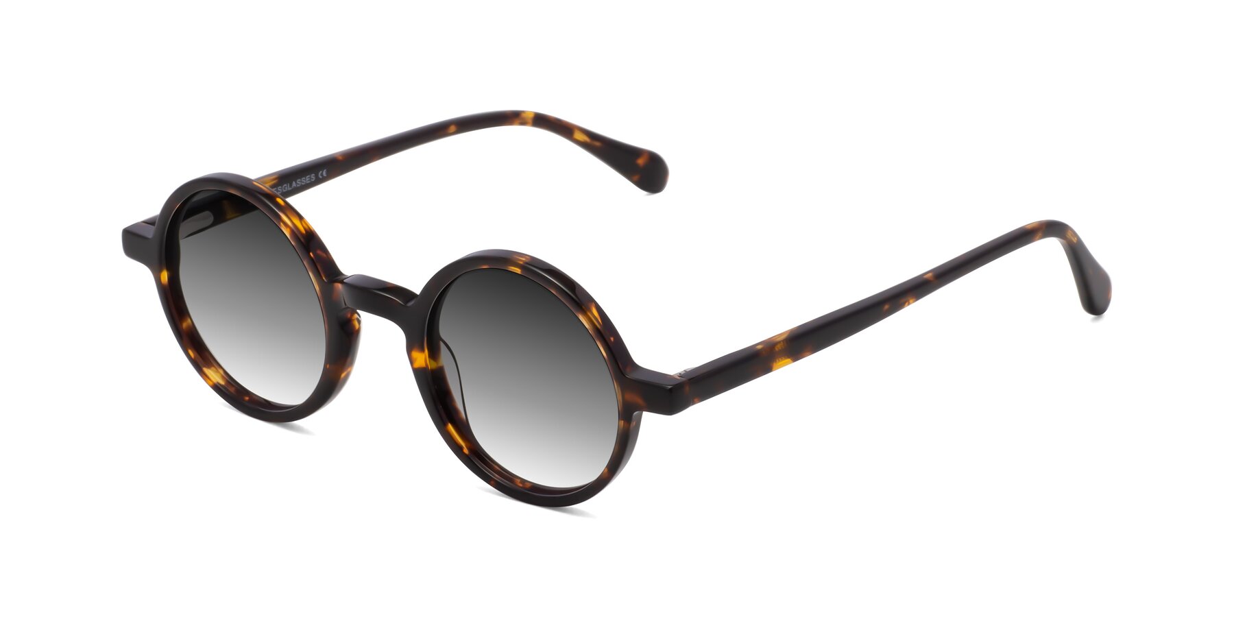 Angle of Juno in Tortoise with Gray Gradient Lenses