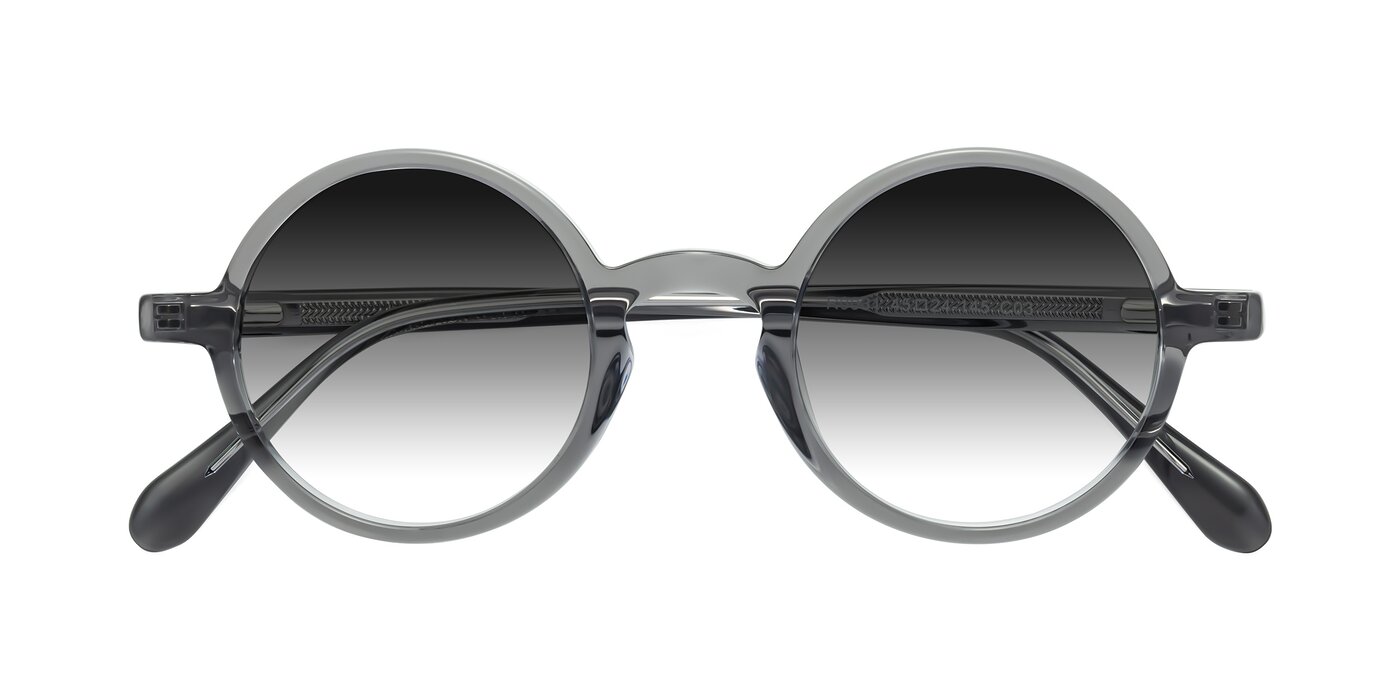 Juno - Transparent Gray Gradient Sunglasses