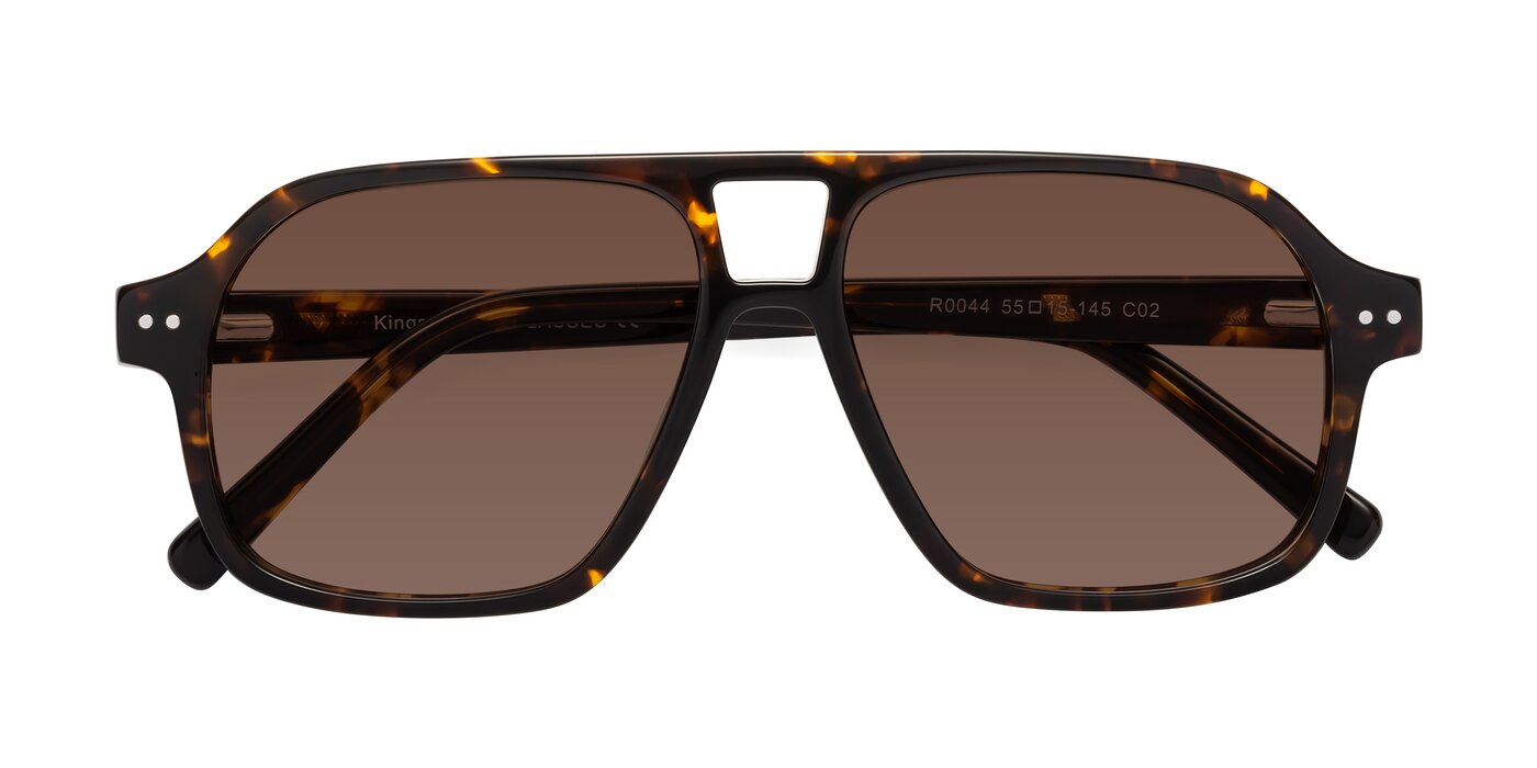 Kingston - Tortoise Tinted Sunglasses
