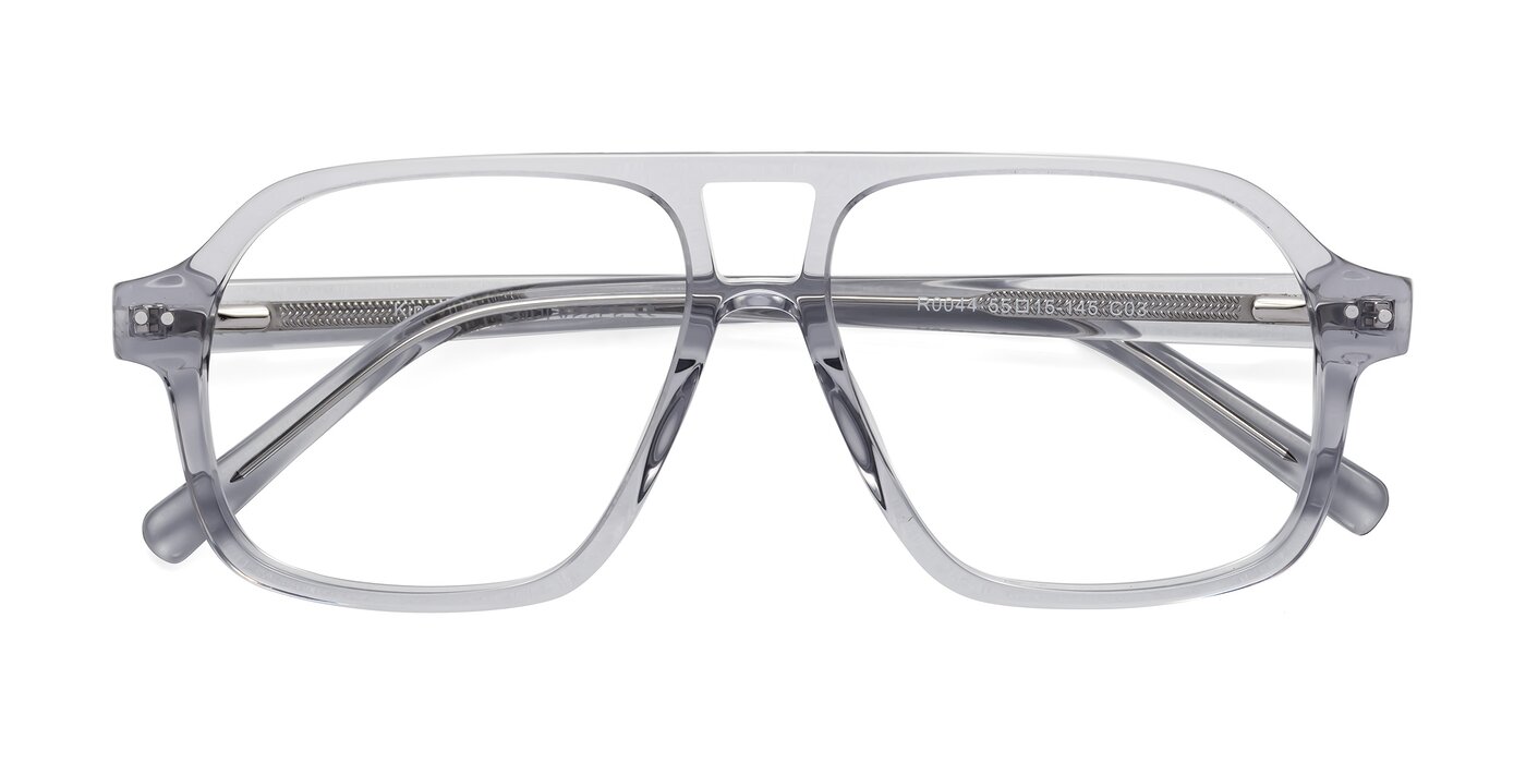 Kingston - Transparent Gray Blue Light Glasses