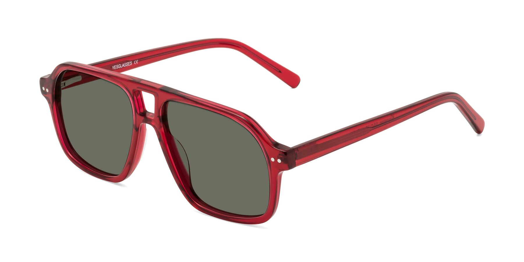 Angle of Kingston in Wine with Gray Polarized Lenses