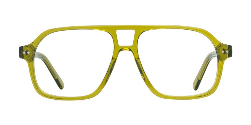 Kingston - Olive Green Eyeglasses