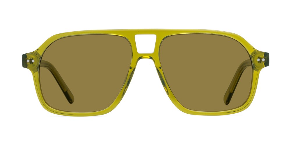 Kingston - Olive Green Polarized Sunglasses