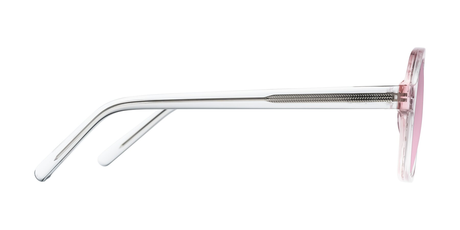 Side of Kingston in Sparkling Blush with Light Wine Tinted Lenses