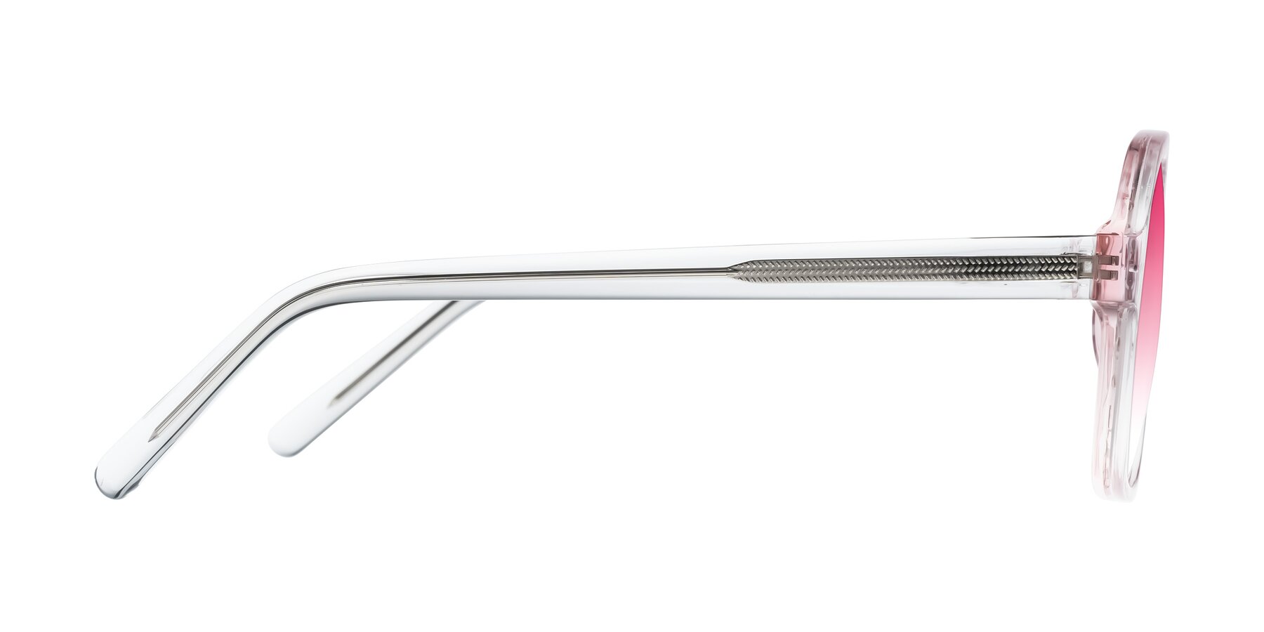 Side of Kingston in Sparkling Blush with Pink Gradient Lenses