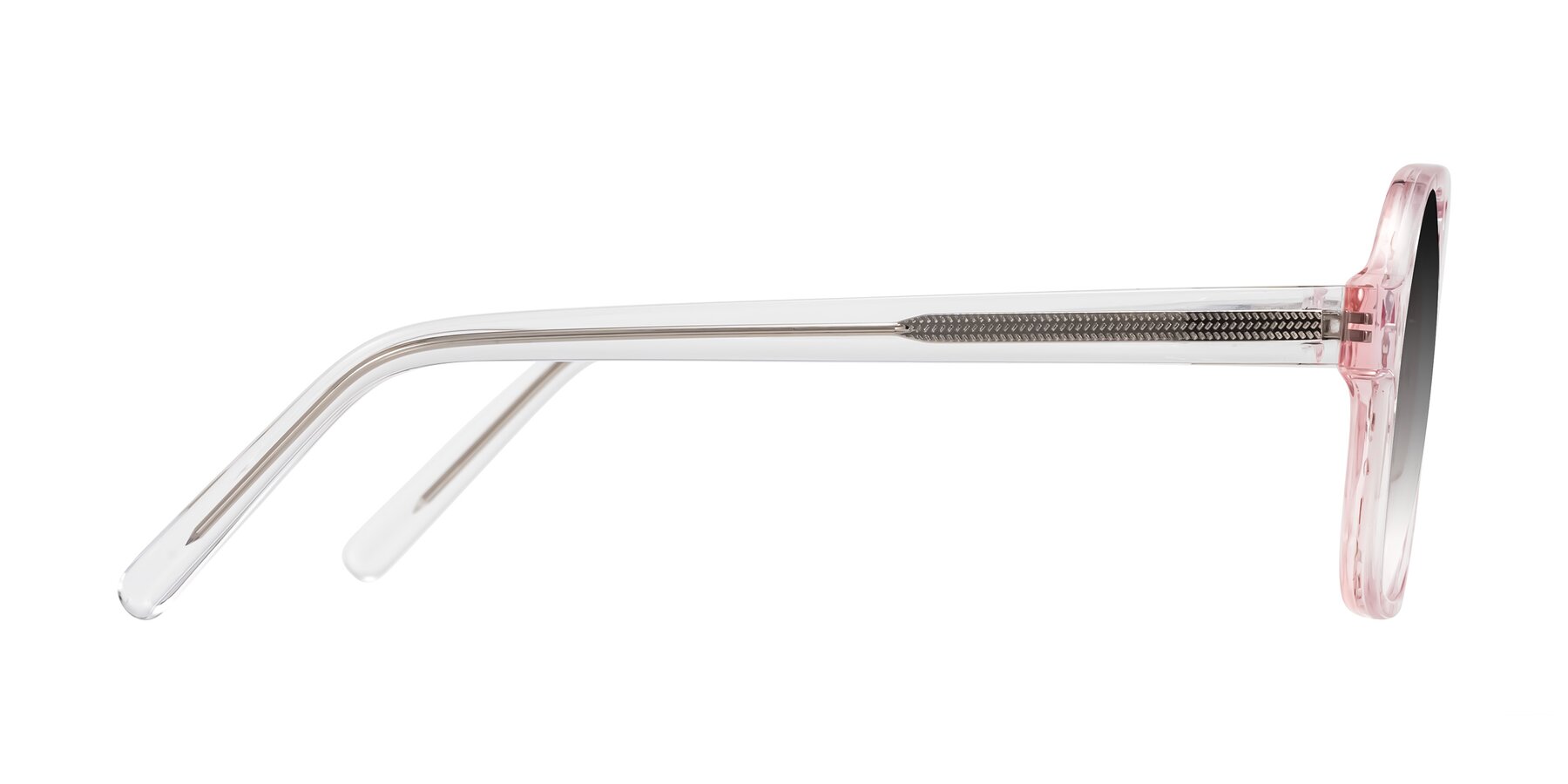 Side of Kingston in Sparkling Blush with Gray Gradient Lenses