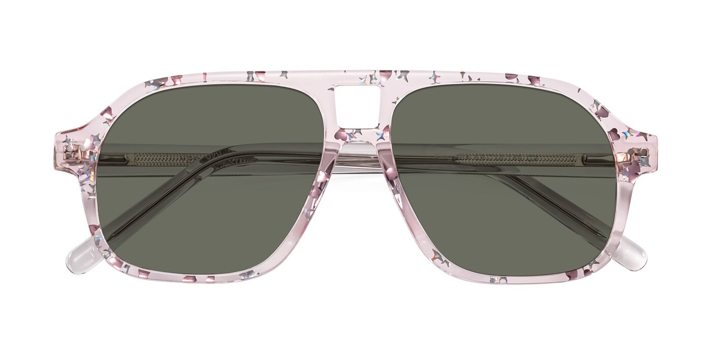 Kingston - Sparkling Blush Polarized Sunglasses