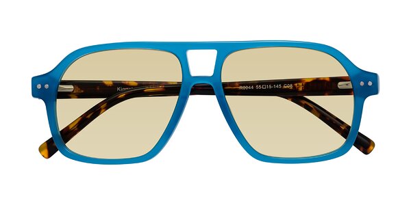 Front of Kingston in Sky Blue / Tortoise