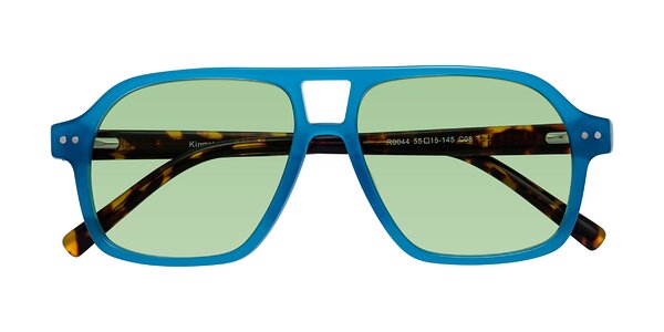 Front of Kingston in Sky Blue / Tortoise