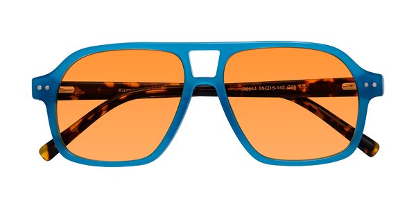 Front of Kingston in Sky Blue / Tortoise