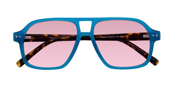 Front of Kingston in Sky Blue / Tortoise