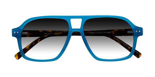 Front of Kingston in Sky Blue / Tortoise