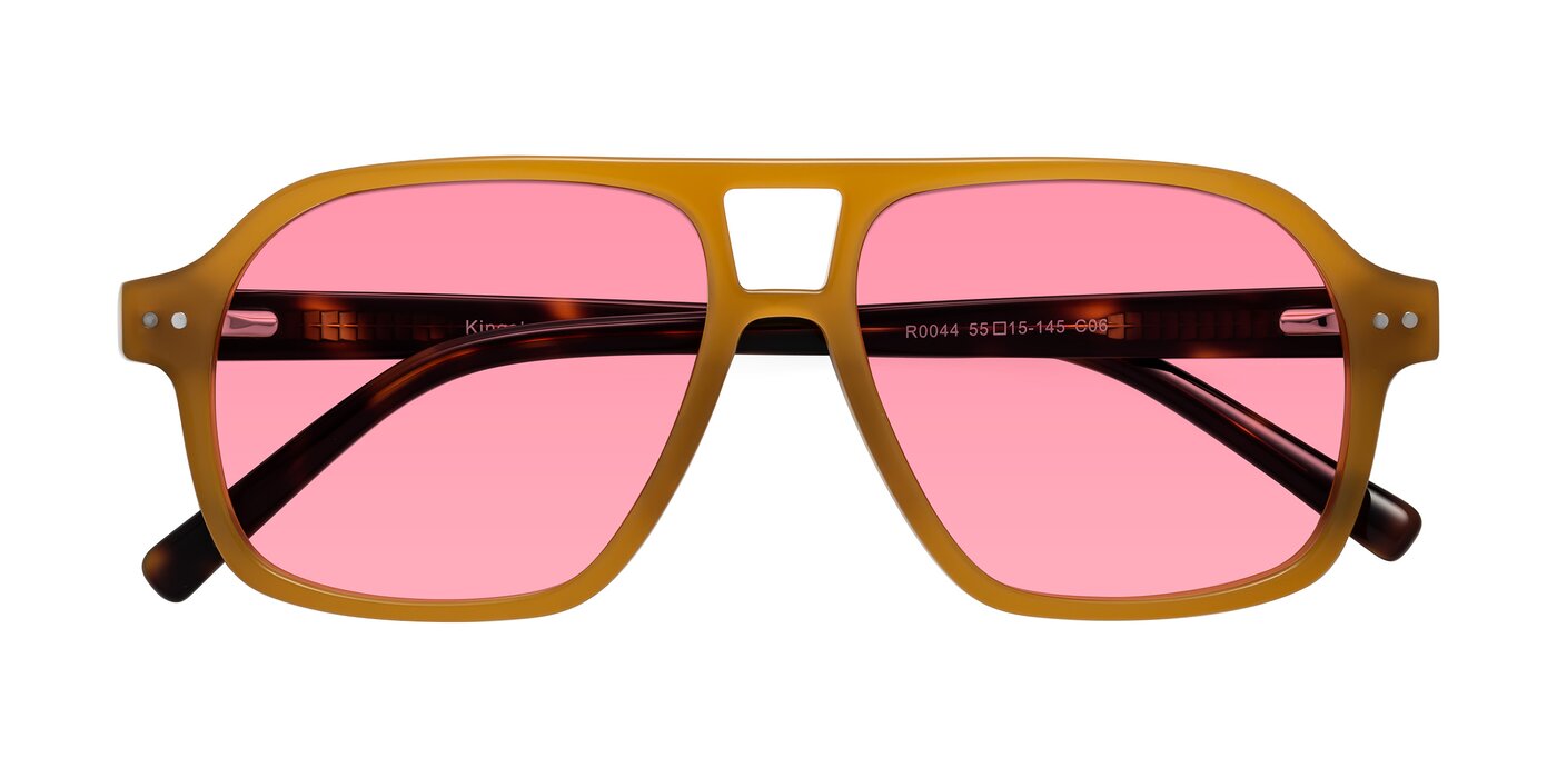 Kingston - Caramel / Tortoise Tinted Sunglasses