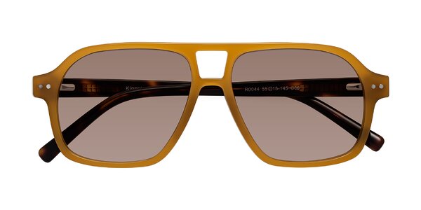 Front of Kingston in Caramel / Tortoise