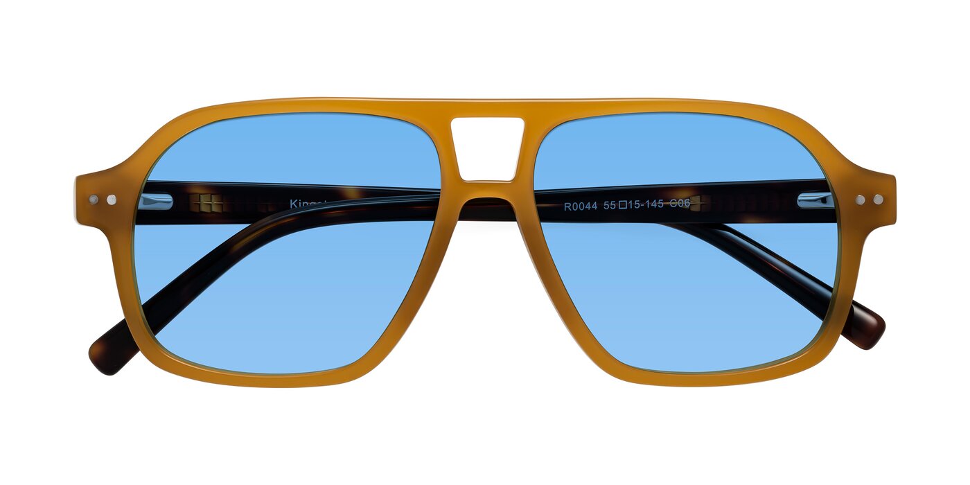 Kingston - Caramel / Tortoise Tinted Sunglasses