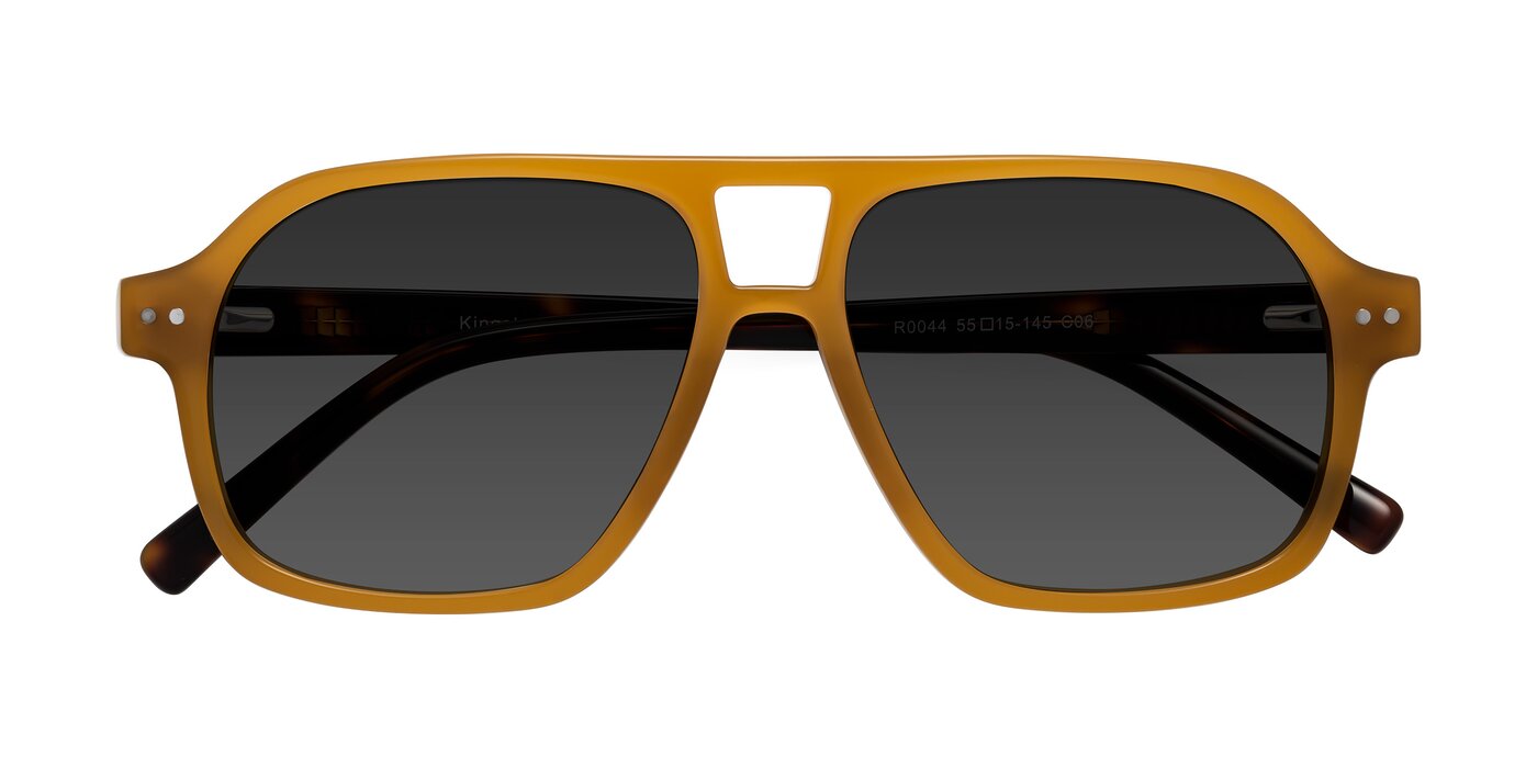 Kingston - Caramel / Tortoise Tinted Sunglasses