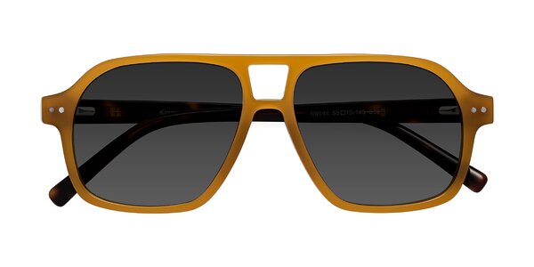 Front of Kingston in Caramel / Tortoise