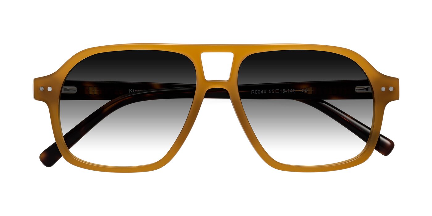 Kingston - Caramel / Tortoise Gradient Sunglasses