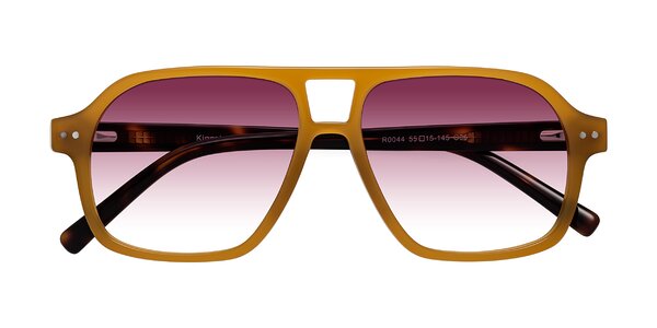 Front of Kingston in Caramel / Tortoise