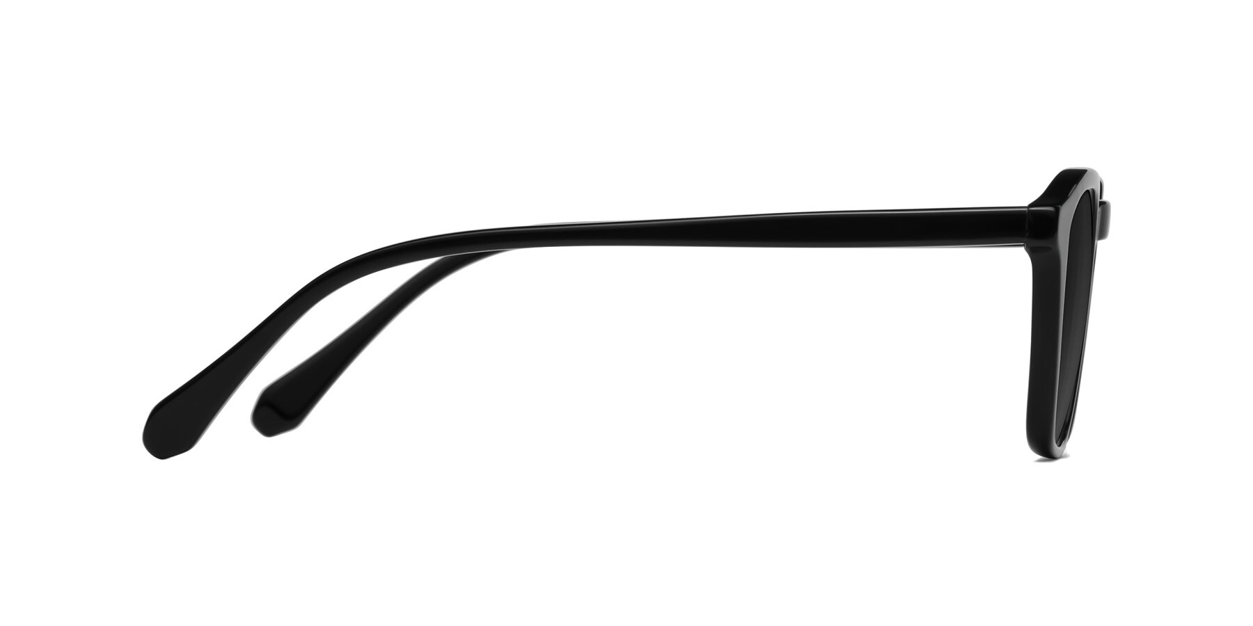 Side of Producer in Black with Gray Tinted Lenses