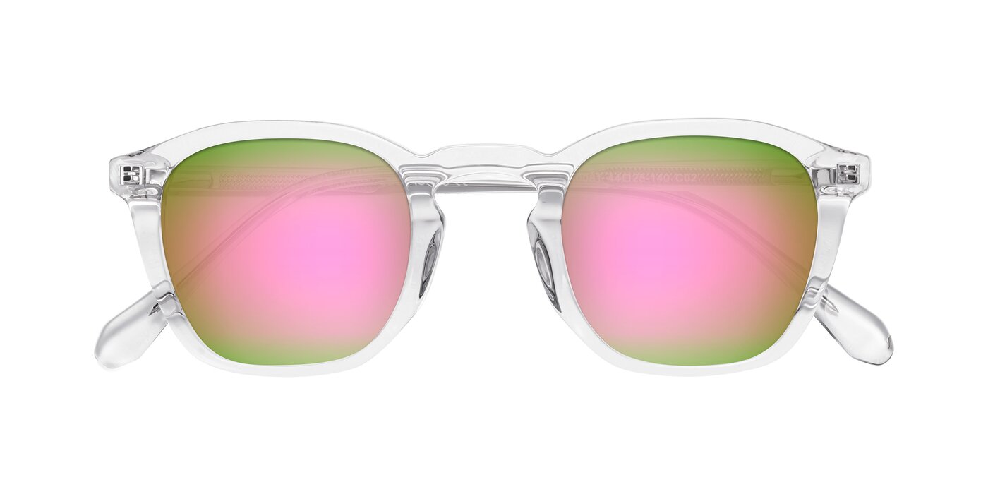 Producer - Clear Flash Mirrored Sunglasses
