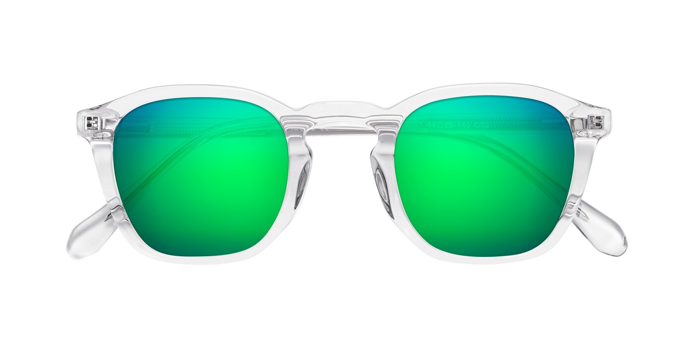 Producer - Clear Flash Mirrored Sunglasses