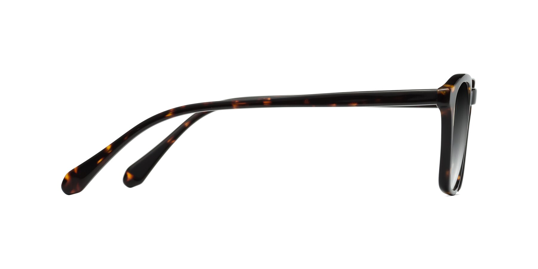 Side of Producer in Tortoise with Gray Gradient Lenses