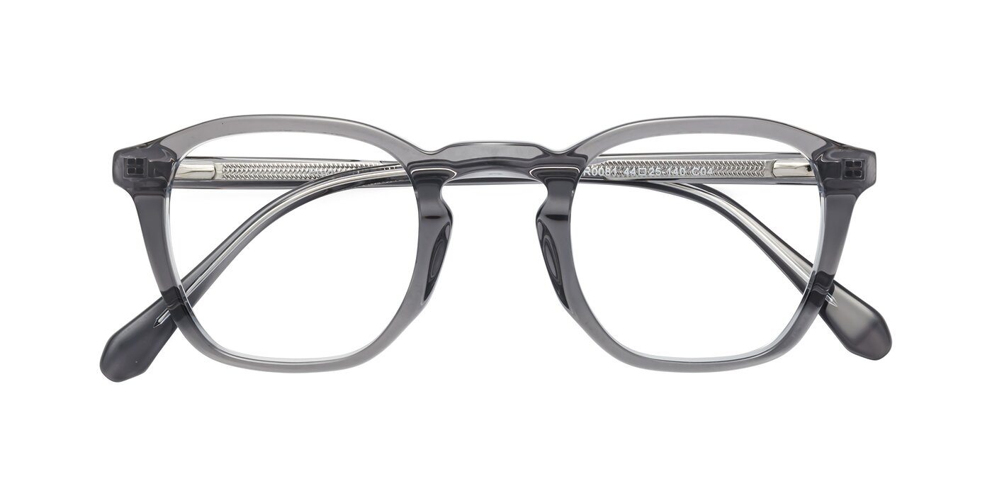 Producer - Transparent Gray Eyeglasses