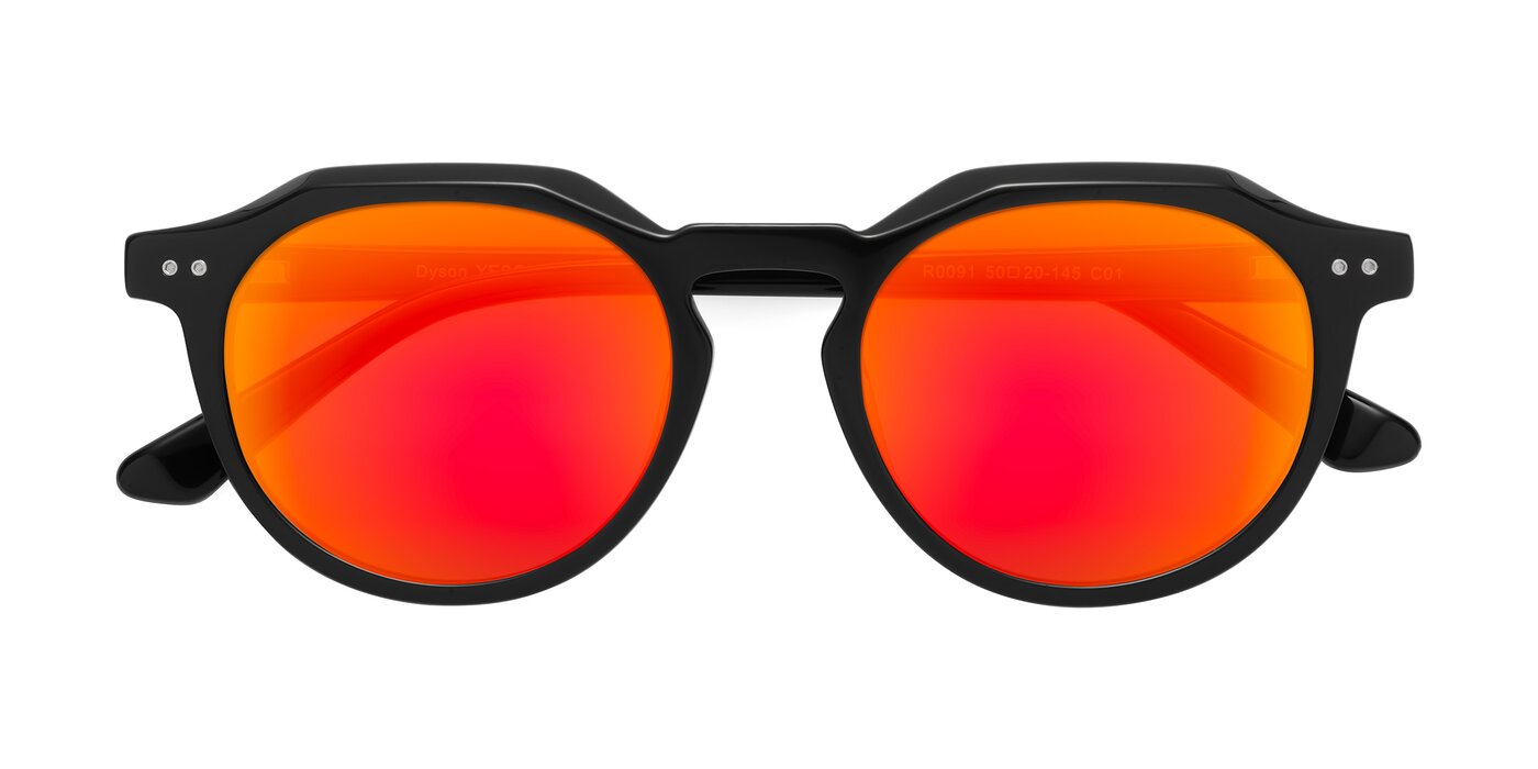 Dyson - Black Flash Mirrored Sunglasses