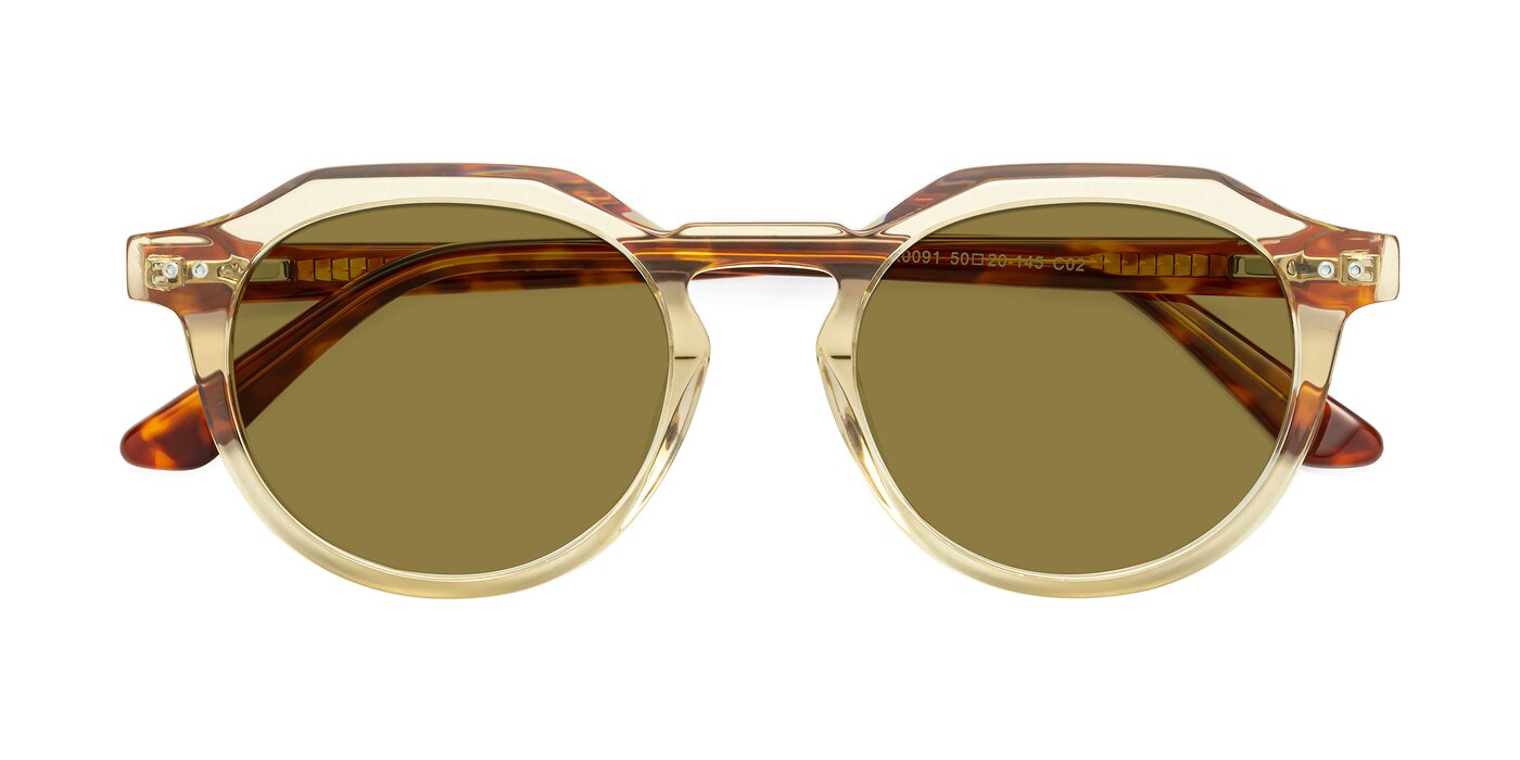 Dyson - Amber / Tortoise Polarized Sunglasses