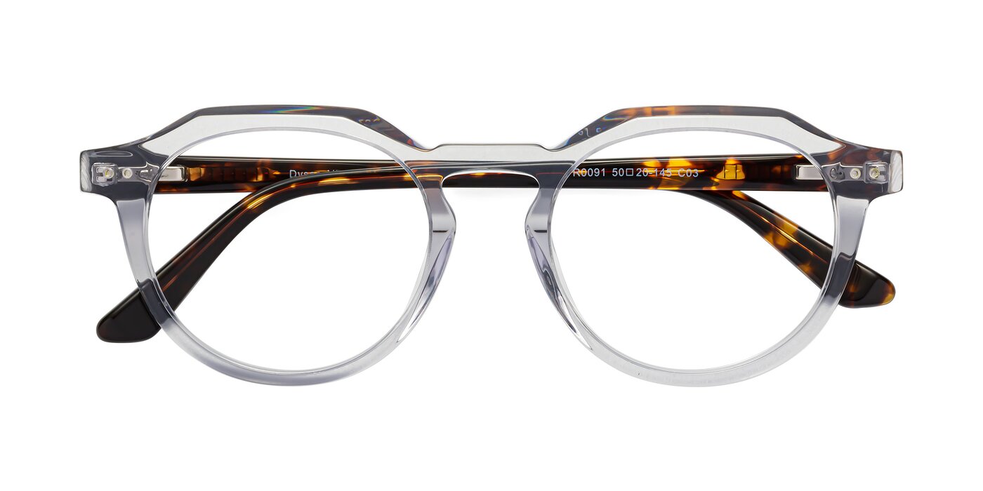Dyson - Transparent Livid / Tortoise Eyeglasses