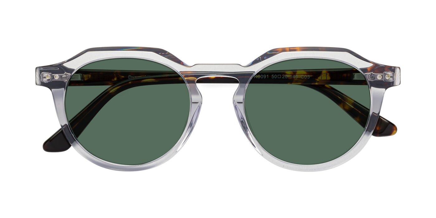Dyson - Transparent Livid / Tortoise Polarized Sunglasses