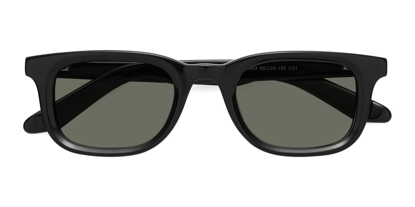 Reid - Black Polarized Sunglasses