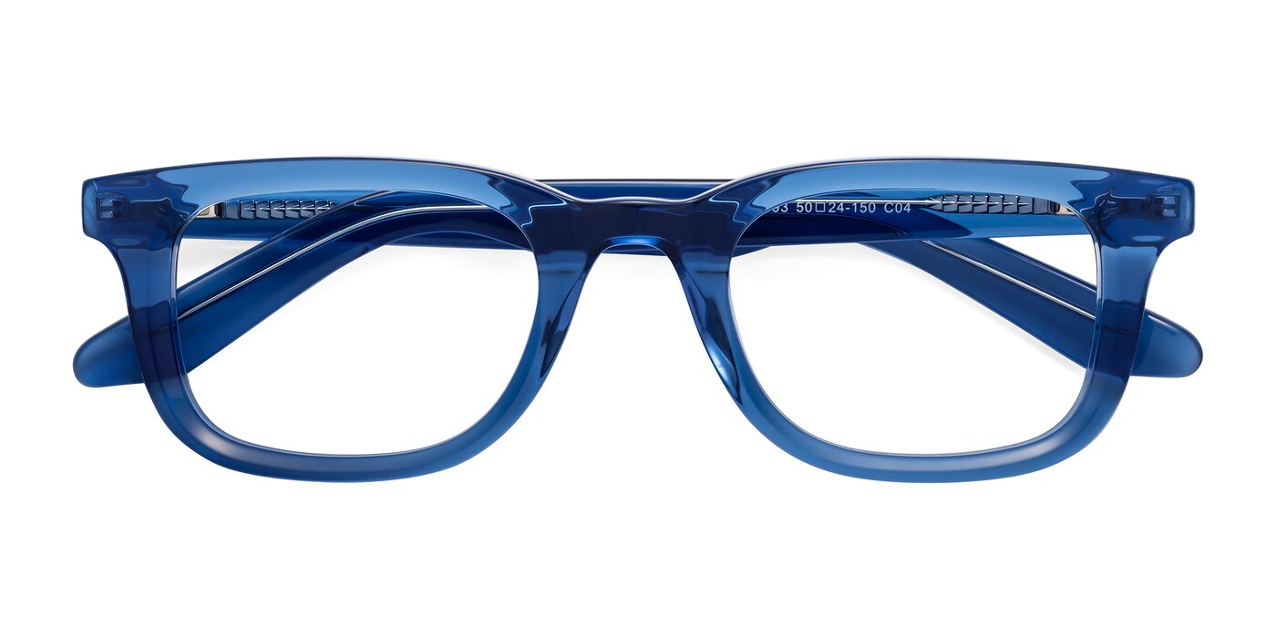 Reid - Crystal Blue Blue Light Glasses