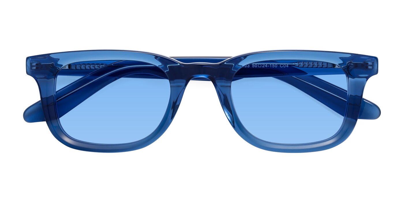 Reid - Crystal Blue Tinted Sunglasses