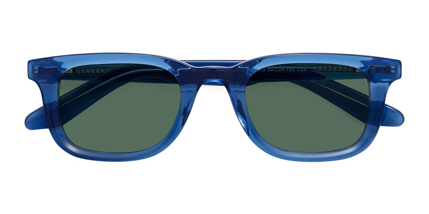 Reid - Crystal Blue Polarized Sunglasses